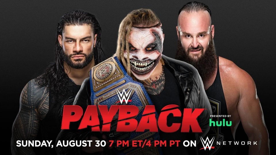 WWE Payback 2020 – Live Results