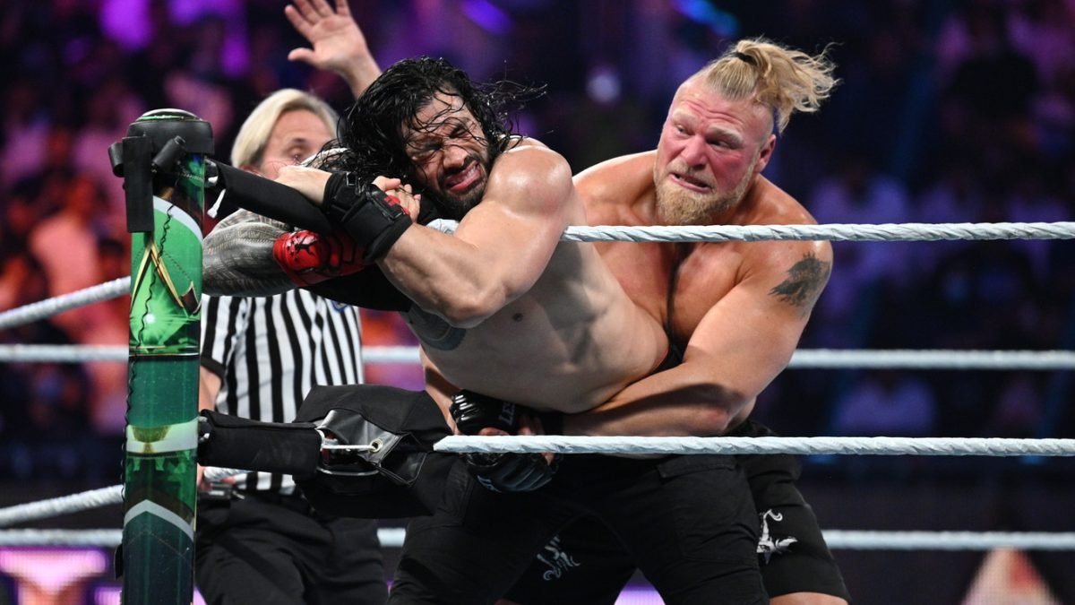 Roman Reigns Vs Brock Lesnar Set For WWE Day 1