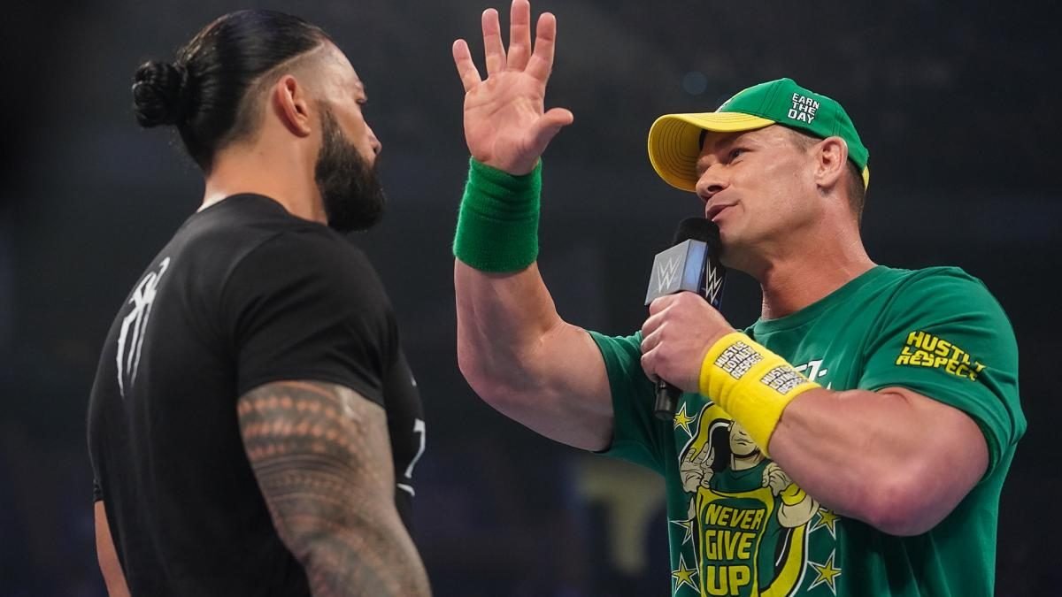 John Cena Roman Reigns WWE