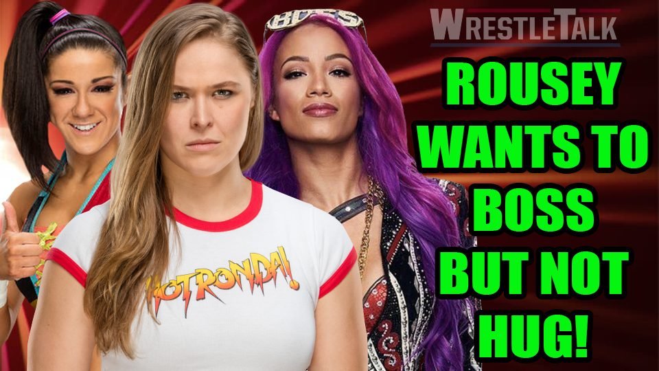 Ronda Rousey Takes On The Boss & Hug Connection!
