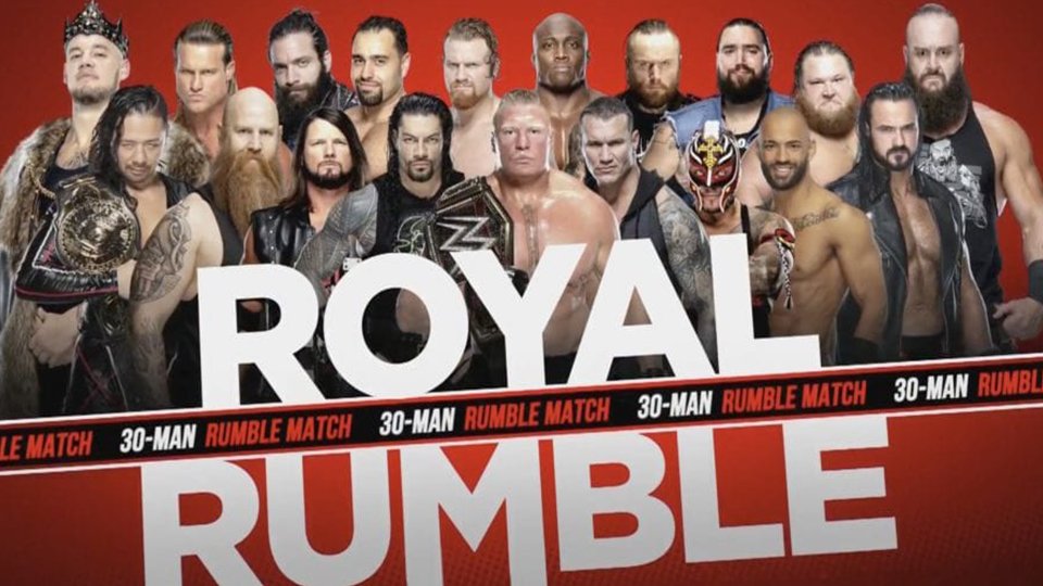 WWE Royal Rumble 2020 Live Results