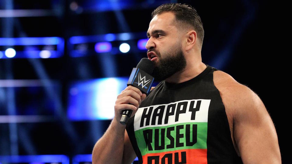 Rusev Reacts To Becky Lynch’s Bloody Nose