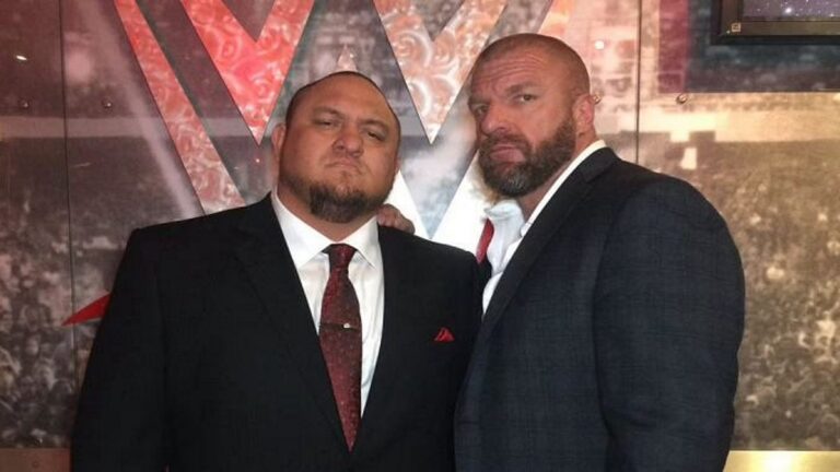 WWE's Triple H and Samoa Joe