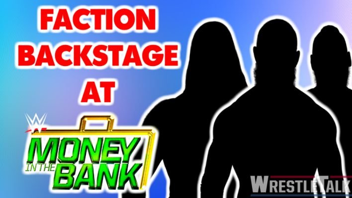 Faction SPOTTED backstage at Money in the Bank