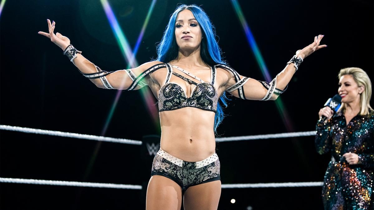 Ex-WWE star Sasha Banks appears at New Japan's Wrestle Kingdom