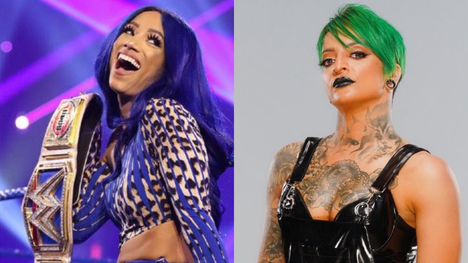 Sasha Banks Shows Off Incredible Ruby Riott Inspired Makeover Photos Wrestletalk 9188