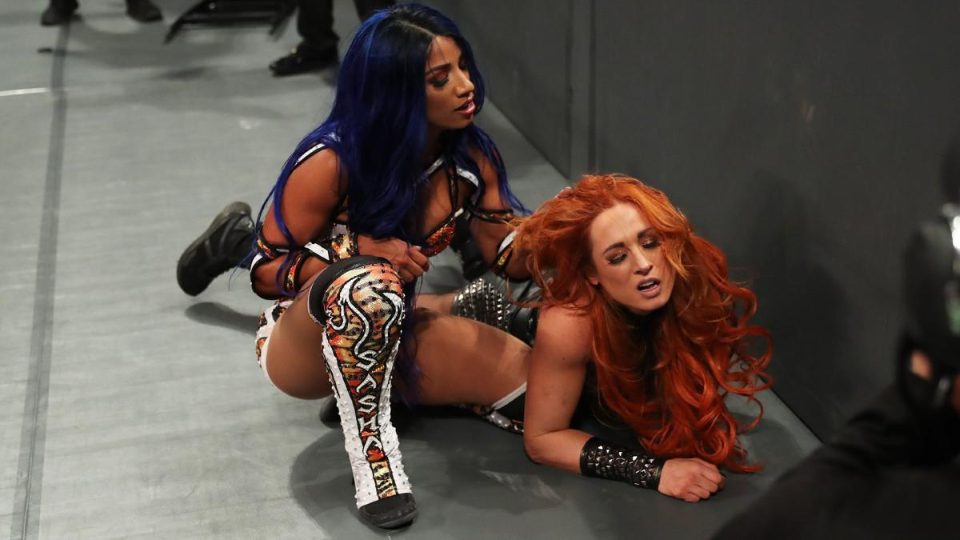 Sasha Banks Seemingly Pulled From Becky Lynch Raw Match