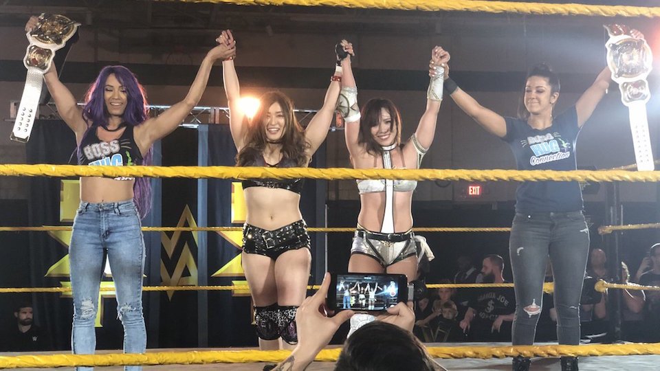 Former NJPW Standout Debuts At NXT Live Event, Sasha Banks & Bayley Shock The Crowd