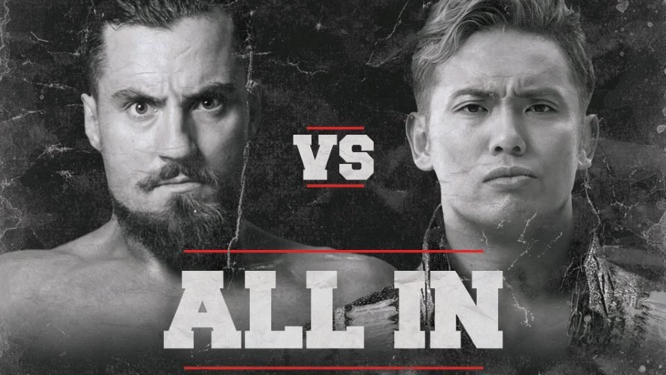 Second Official Match for ALL IN CONFIRMED