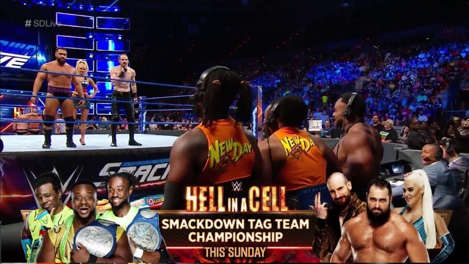 New Day vs. Rusev Day for SmackDown Tag Titles at WWE Hell in a Cell