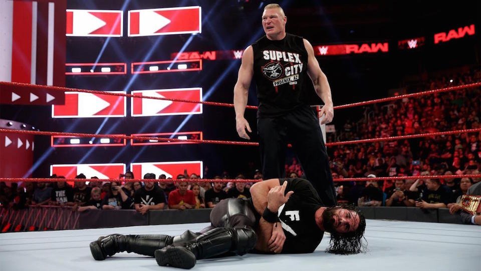 WWE Superstar Thinks Brock Lesnar Vs. Seth Rollins Should Headline WrestleMania 35