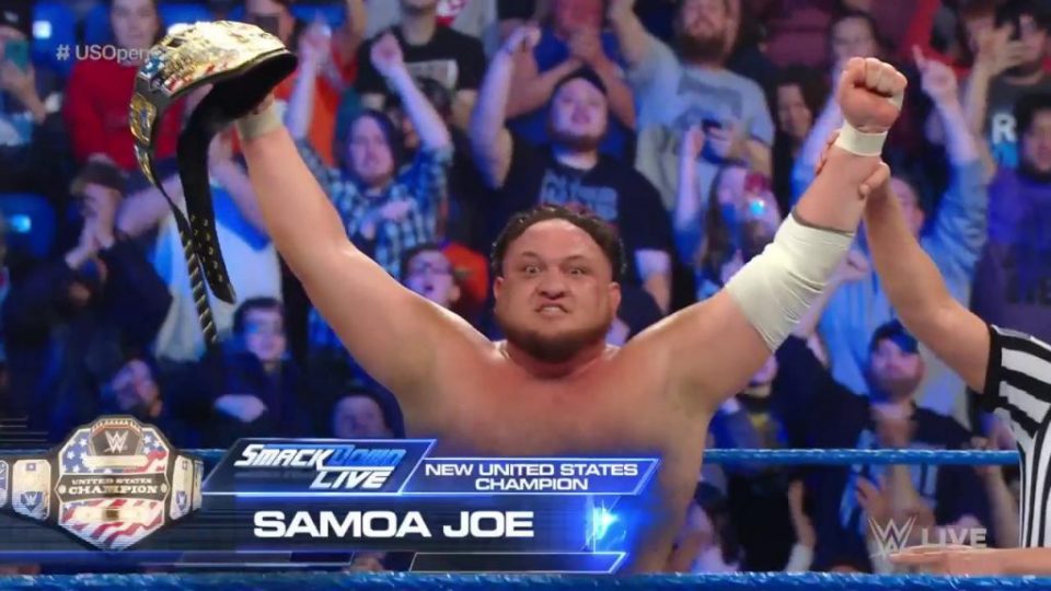 Samoa Joe Wins WWE United States Championship