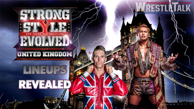 NJPW Strong Style Evolved United Kingdom Lineups Revealed!