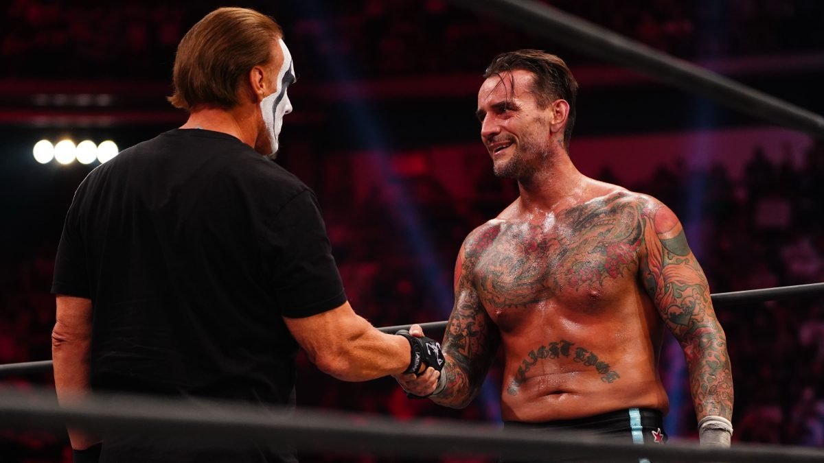 CM Punk Praises Sting After Impressive AEW Dynamite Performance