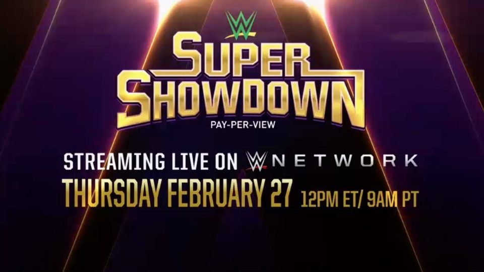 WWE Super ShowDown Venue Change