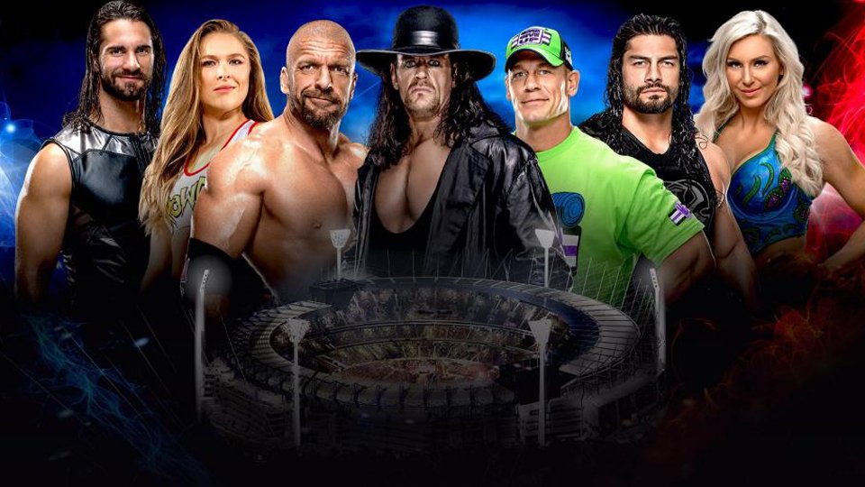 10 matches now official for WWE Super Show-Down