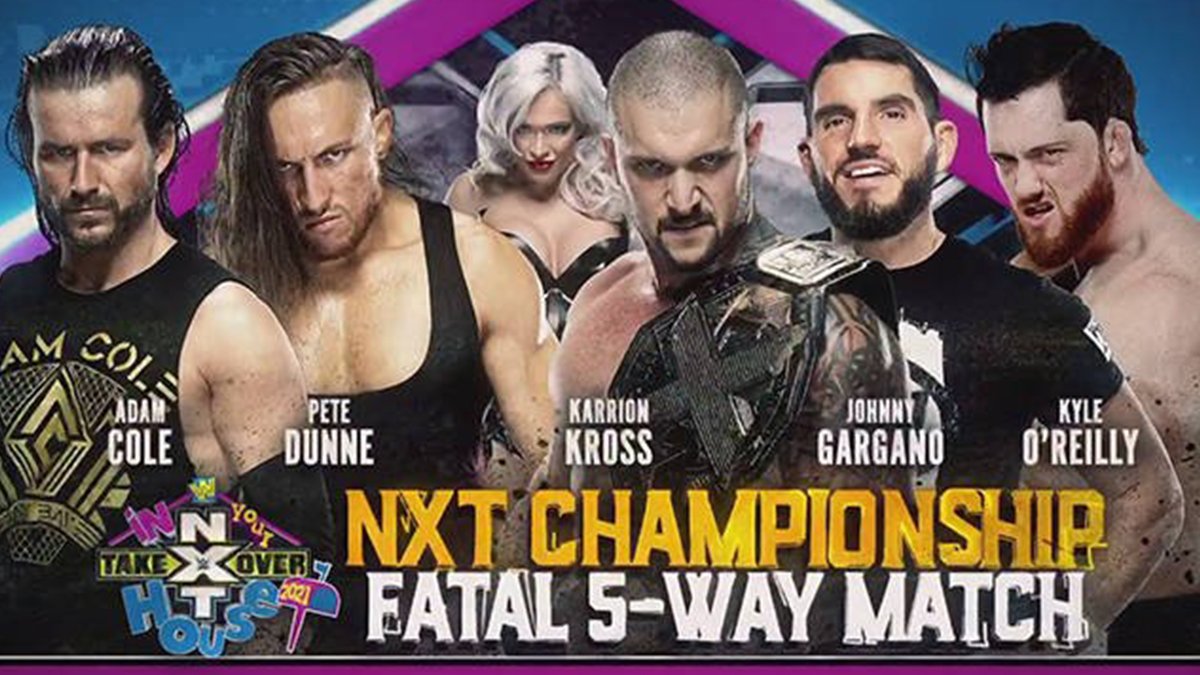 NXT Takeover In Your House Main Event Revealed