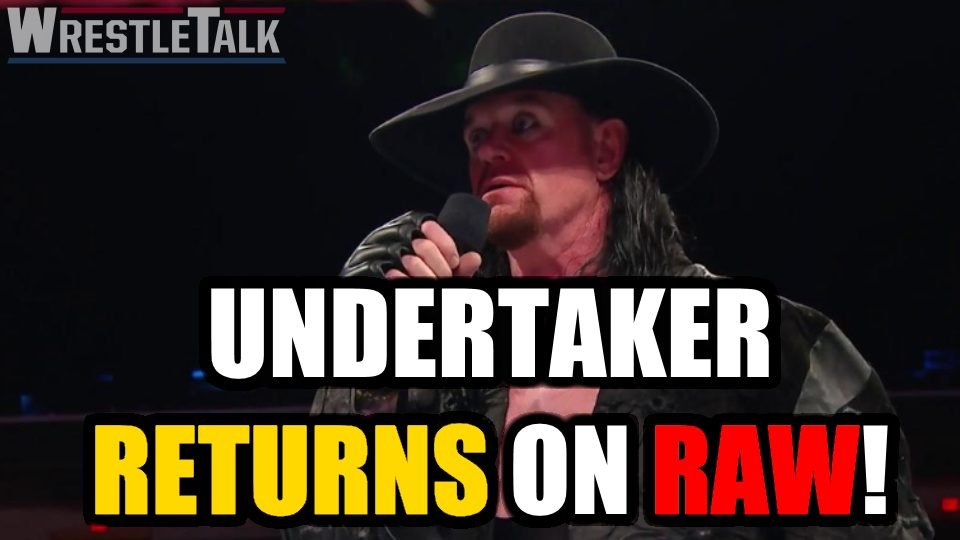 The Undertaker RETURNS To WWE Raw!