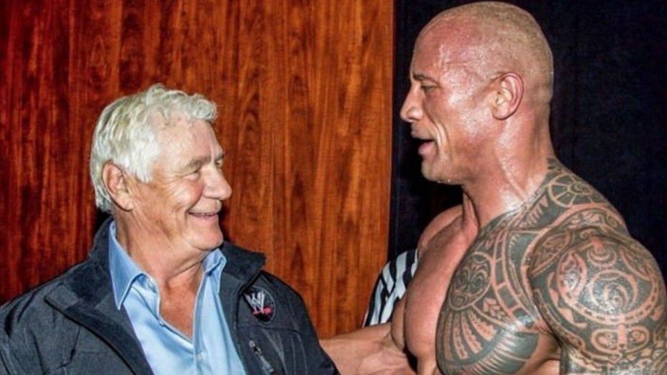 The Rock Posts Five-Minute Tribute To Pat Patterson