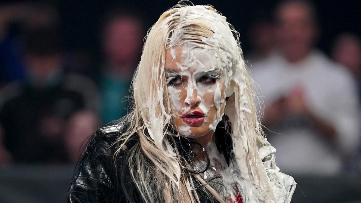 Toni Storm Reacts To Charlotte Flair WWE SmackDown Pie Segment