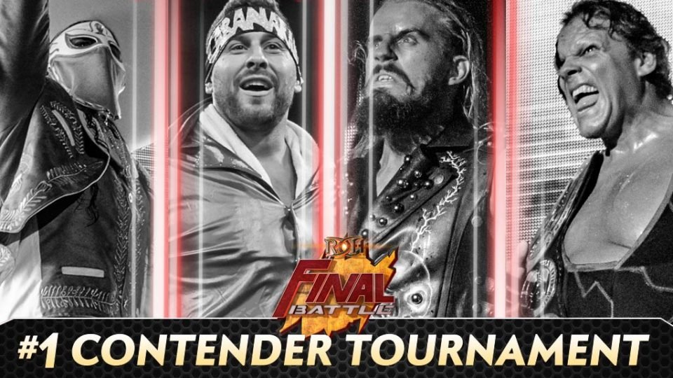 Final 4 Entrants In ROH #1 Contender Tournament Revealed