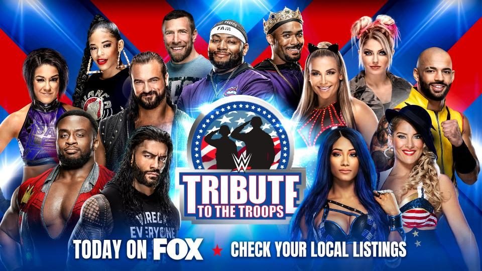 WWE Tribute To The Troops 2021 Spoilers