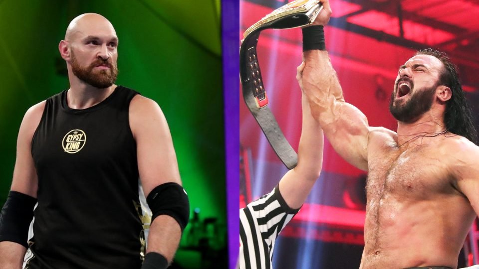 WWE Champion Drew McIntyre Challenges Tyson Fury
