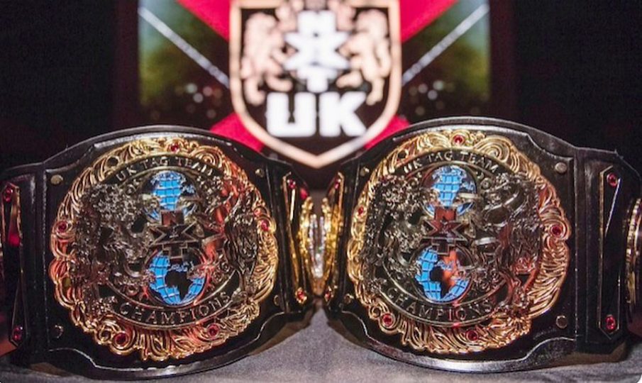 WWE Officially Reveal NXT UK Tag Belt Design