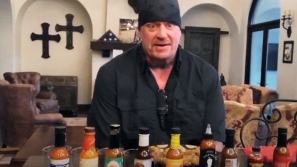 Watch The Undertaker On Hot Ones (VIDEO)