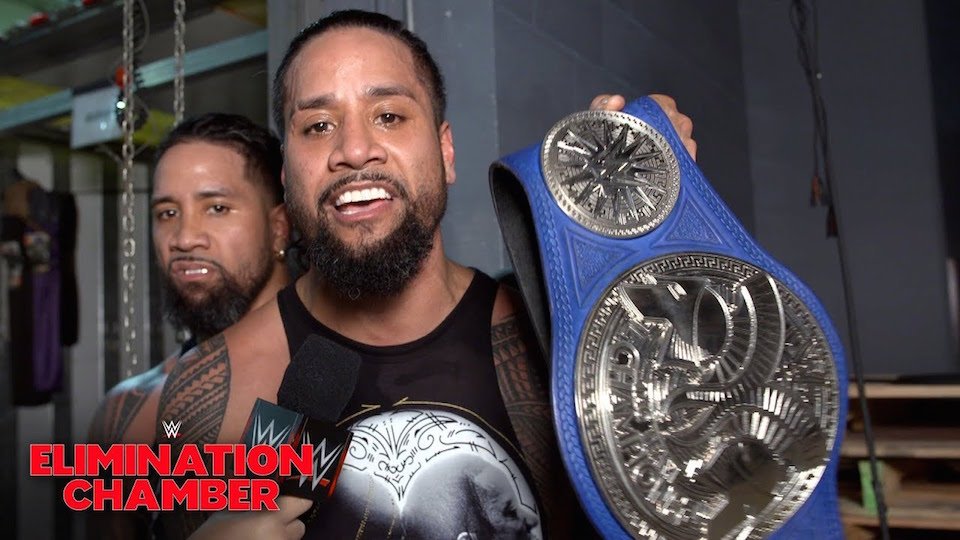 The Usos Get Emotional Following Sixth WWE Tag Team Title Win (Video)