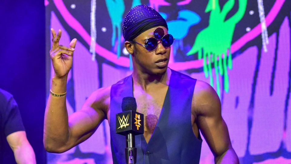 Velveteen Dream Backstage At WWE Raw