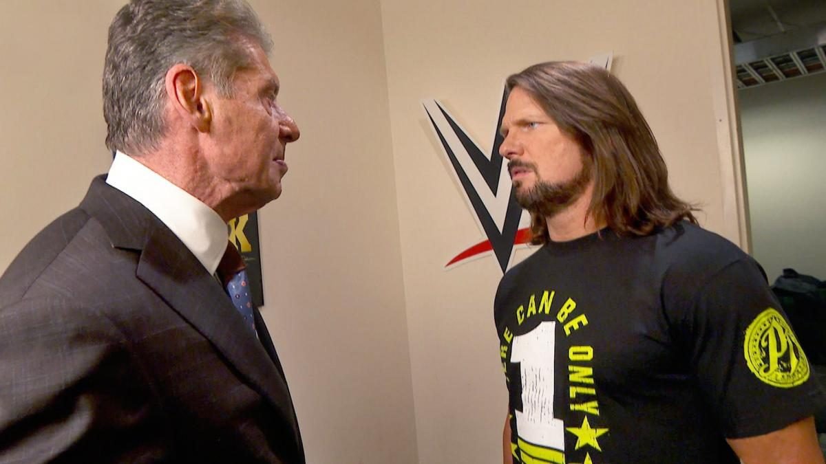 Here’s What Vince McMahon Told AJ Styles When He Signed Him