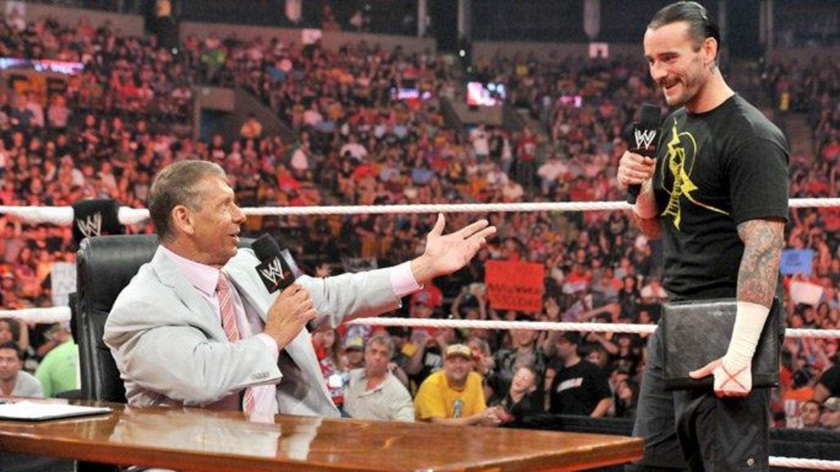 CM Punk Takes Hilarious Shot At Vince McMahon
