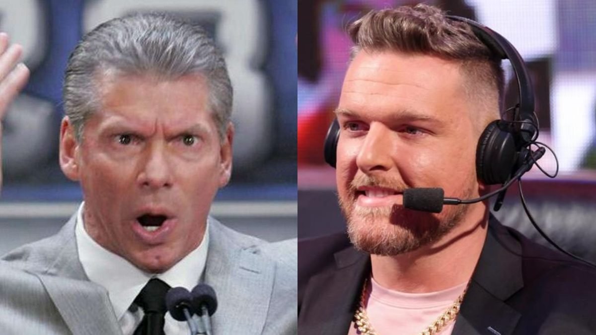 Pat McAfee Discusses Having Vince McMahon In His Ear On Commentary