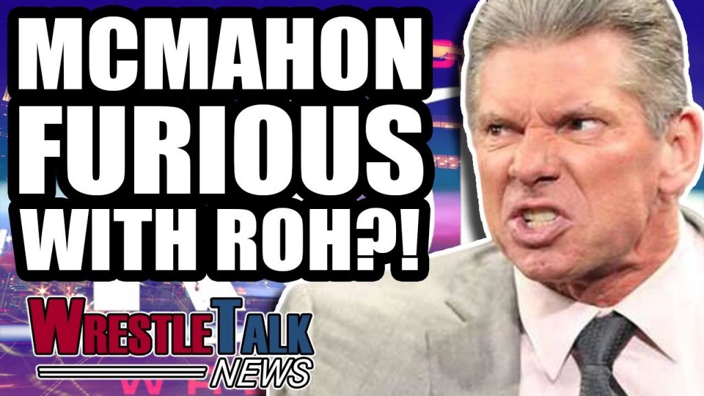 Vince McMahon FURIOUS With Ring Of Honor & New Japan! WrestleTalk News Video