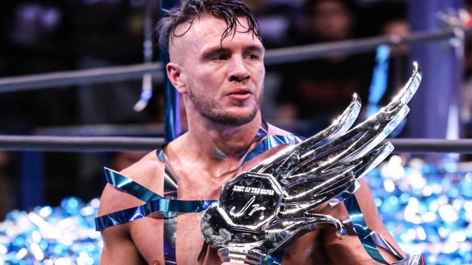 Watch Will Ospreay Throw Himself Down The Stairs During Isolation (VIDEO)