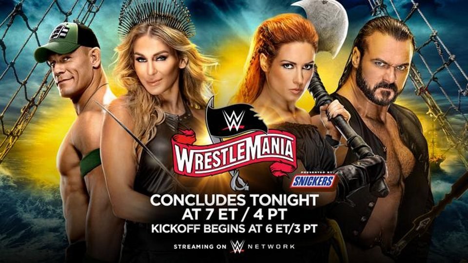 WWE WrestleMania 36 Night Two Live Results