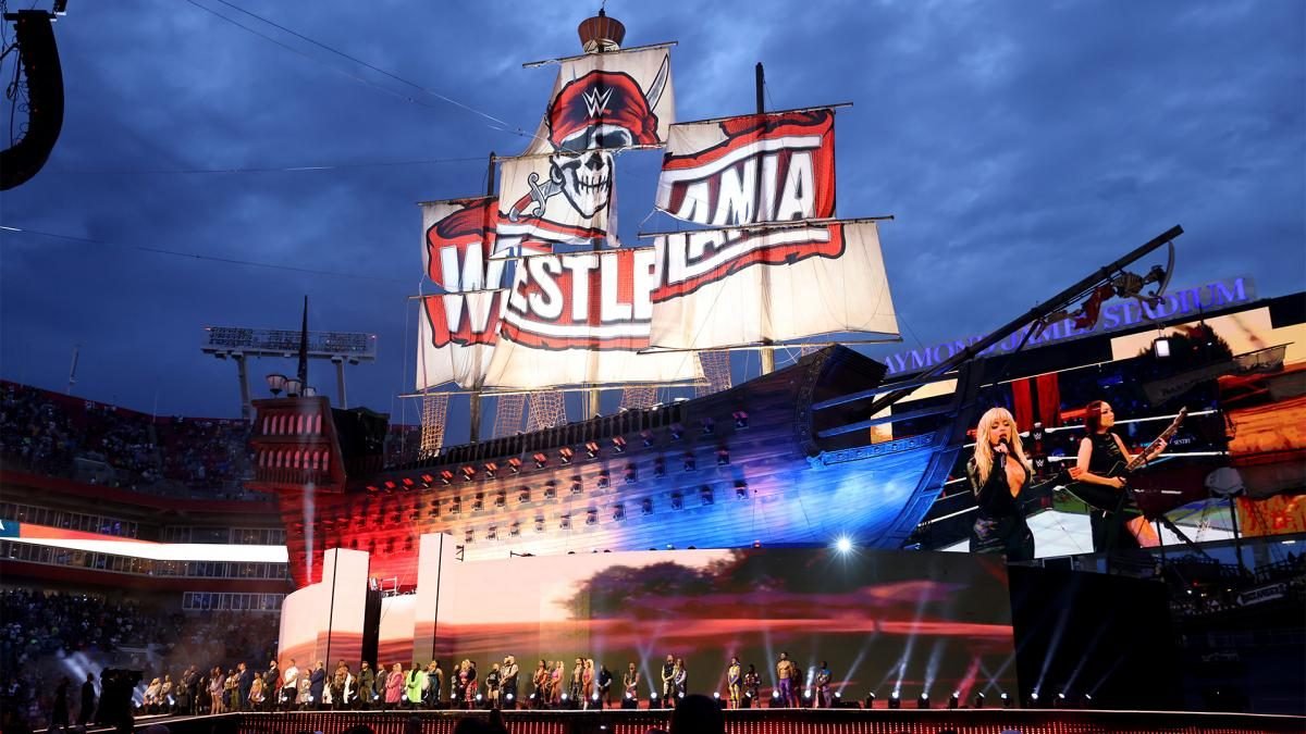 AEW Star At WrestleMania (PHOTO)