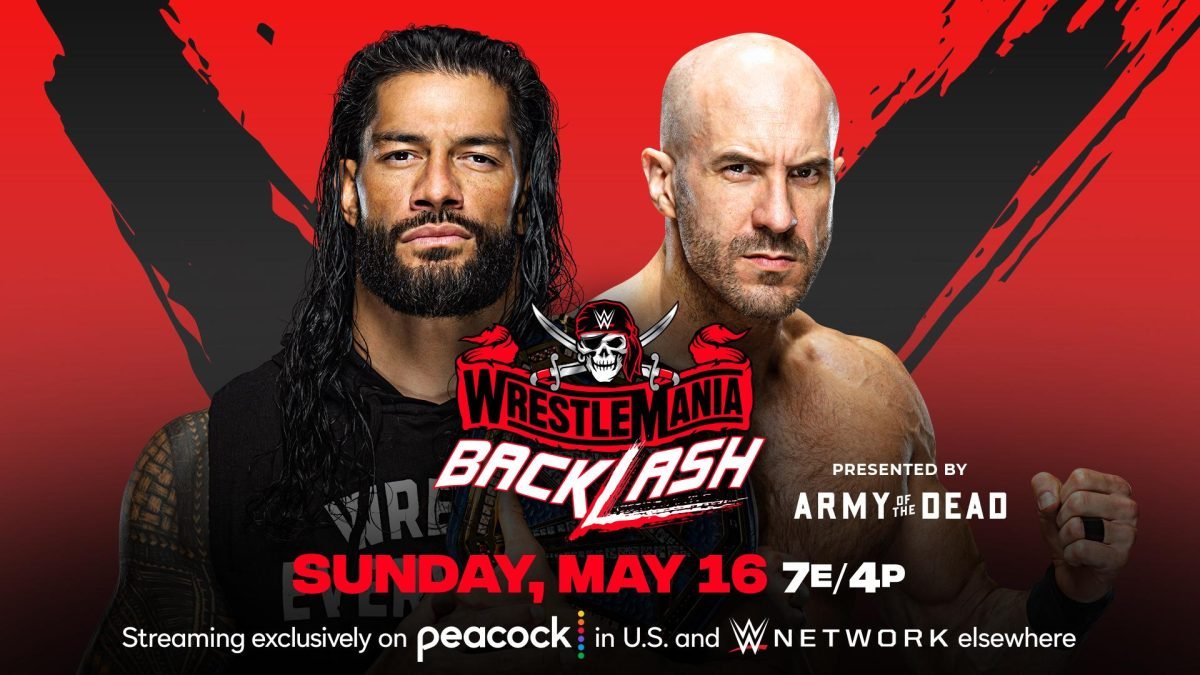 WWE WrestleMania Backlash 2021 Live Results