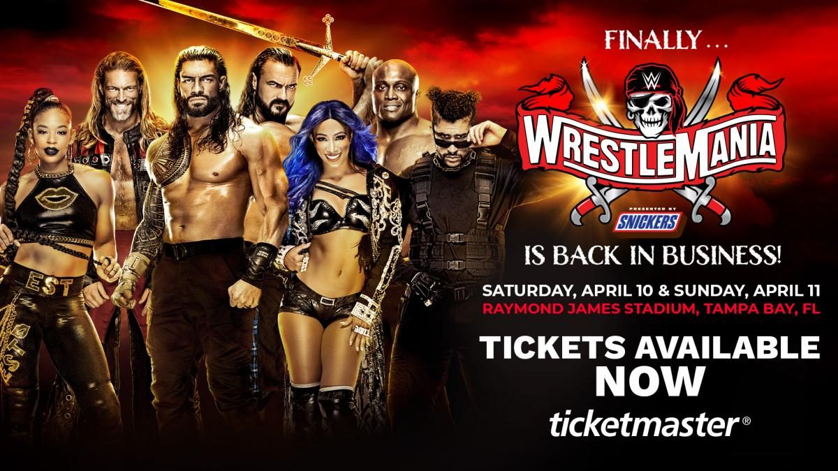 WrestleMania 39 tickets are now on sale at Ticketmaster.com