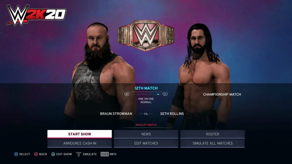 WWE 2K20 Universe Mode Details Announced