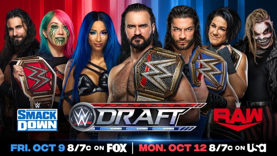 WWE Draft Pools & Rules Announced