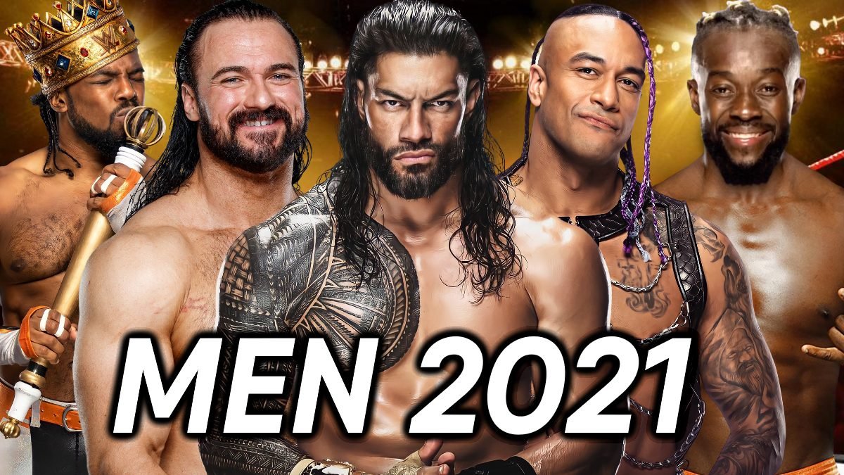 WWE Main Roster Men’s Win/Loss Records 2021