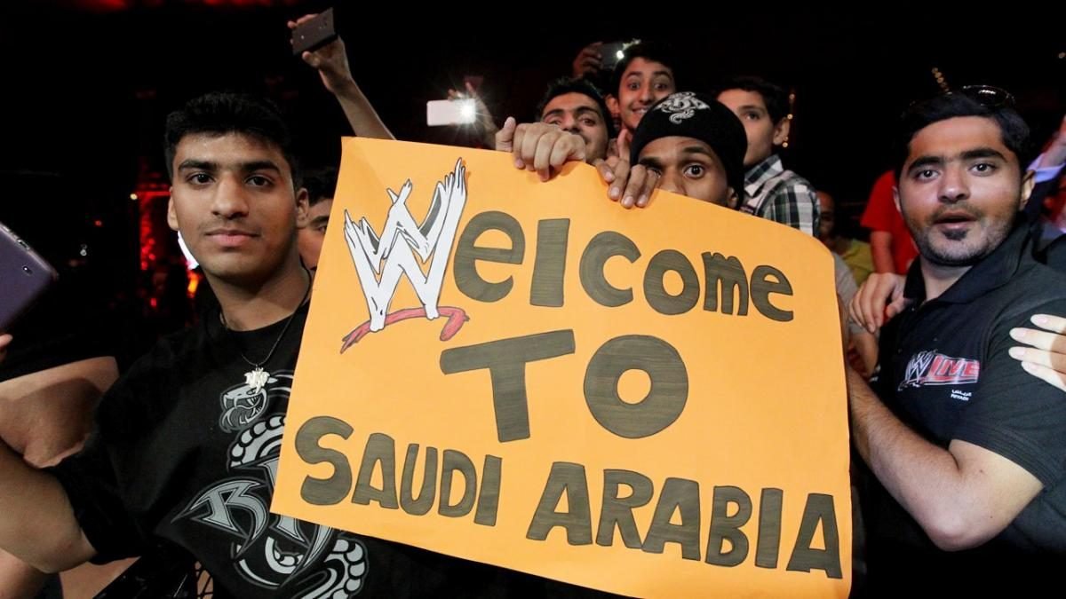 First Look At WWE Crown Jewel Stage In Saudi Arabia (VIDEO)