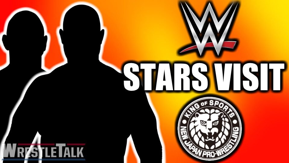 WWE Stars Visit NJPW