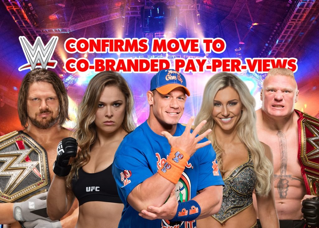 WWE CONFIRMS Move To Co-Branded PPVs