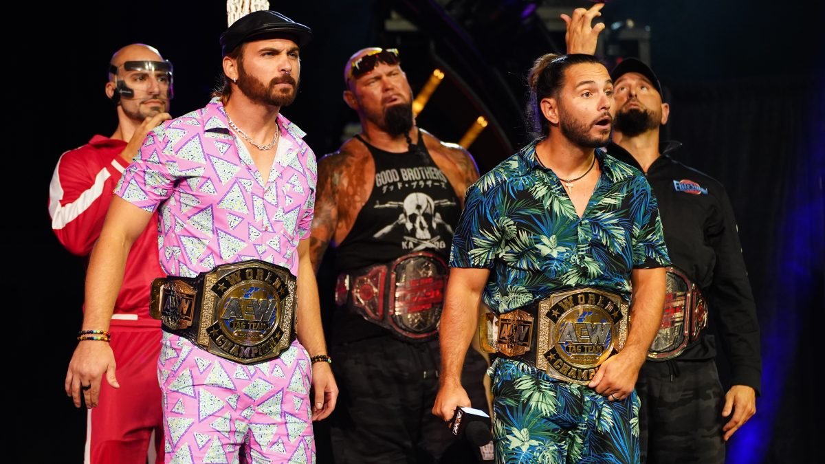 Young Bucks To Defend AEW Tag Team Championship In Steel Cage At All Out
