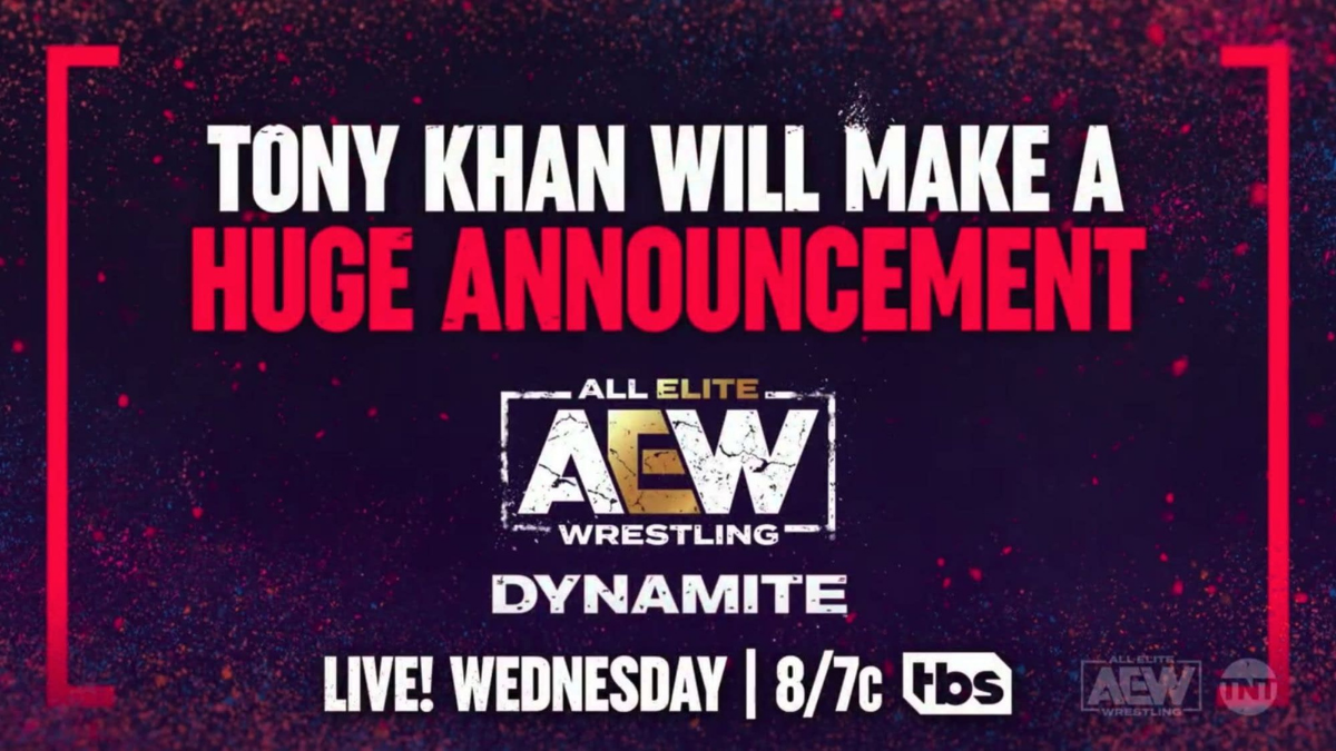 ‘Huge Announcement’ Officially Set For This Week’s AEW Dynamite