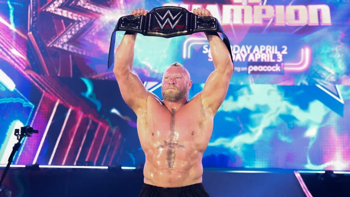 Brock Lesnar Wins WWE Championship At Elimination Chamber
