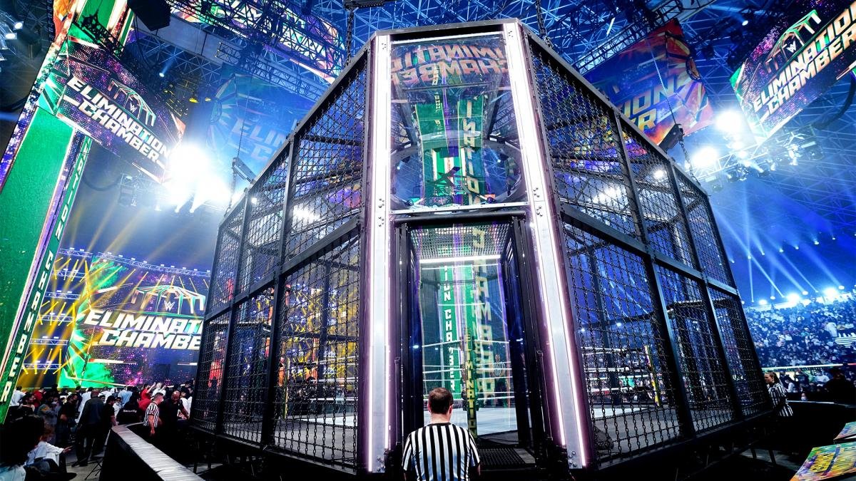 Huge Match Made Official For WWE Elimination Chamber